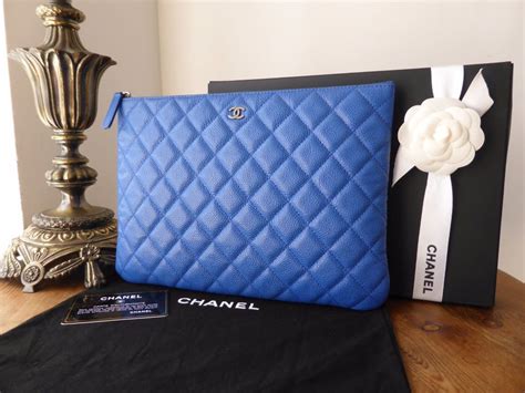 chanel 2 sided o case|Chanel Medium Quilted Caviar O.